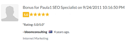 Clients Opinions About Paula1 SEO Specialist and her Search engine Optimization Services